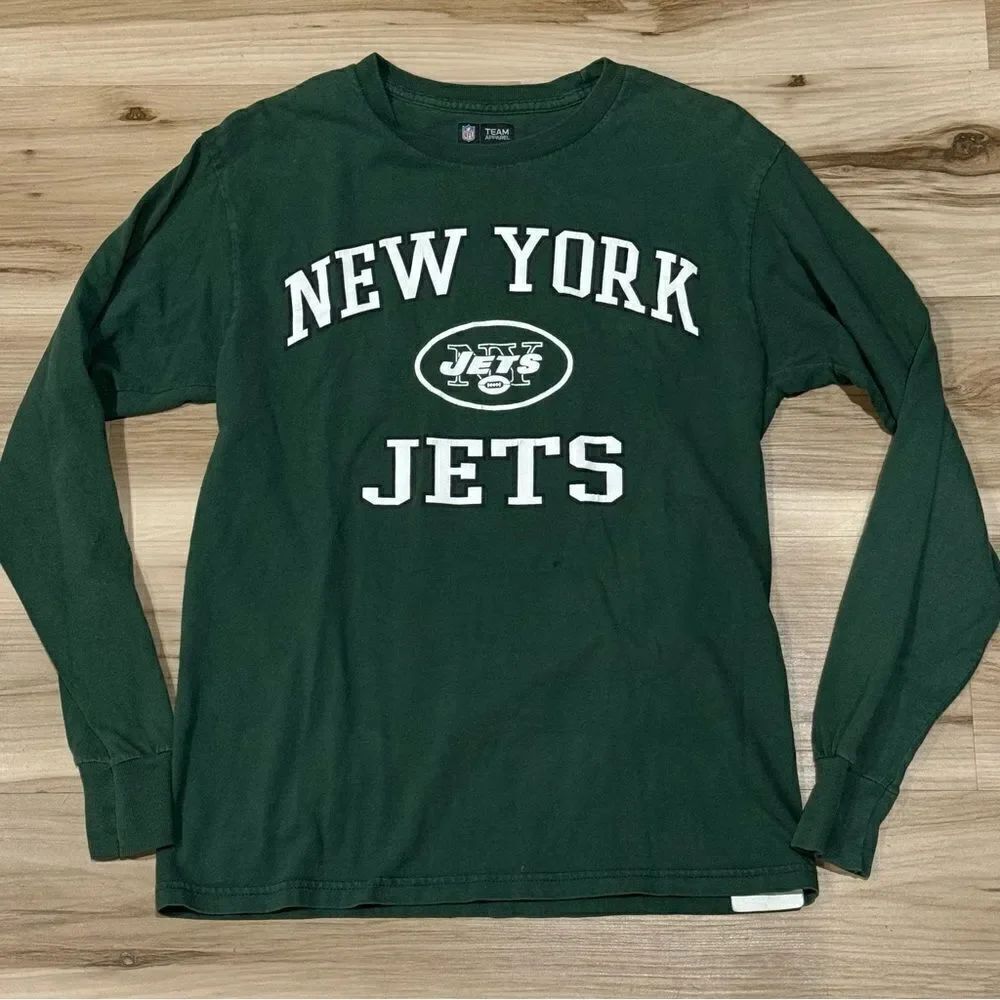 NFL Team Apparel New York Jets Long Sleeve Shirt Women’s Small
